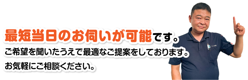よくある質問をご案内します
